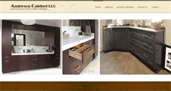 Desktop Screenshot of andersoncabinetllc.com